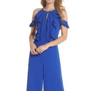 JULIA JORDAN Cold Shoulder Jumpsuit, Alternate.